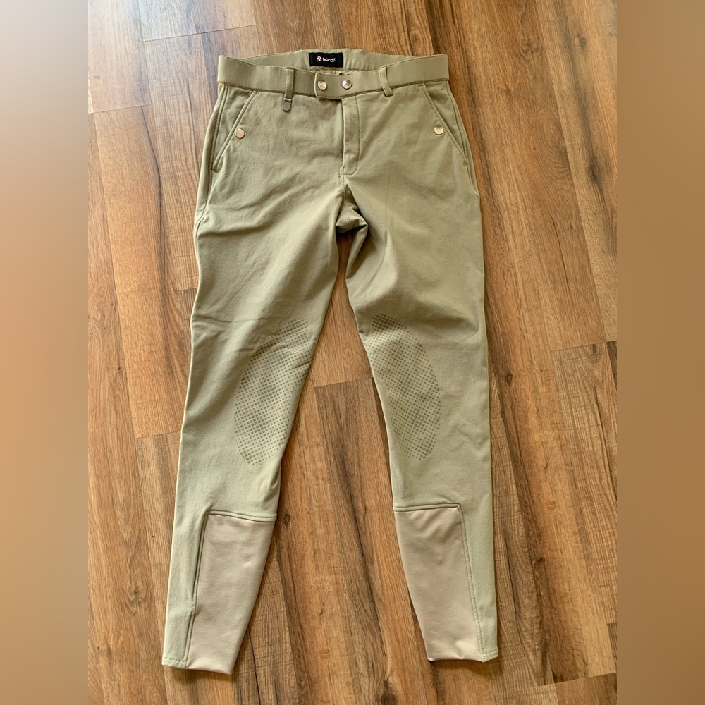 Horze Men’s Grand Prix Breech with Silicone Grip